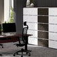 Ws.D Uno 24-Door Back-to-Back Locker with Planters and Storage