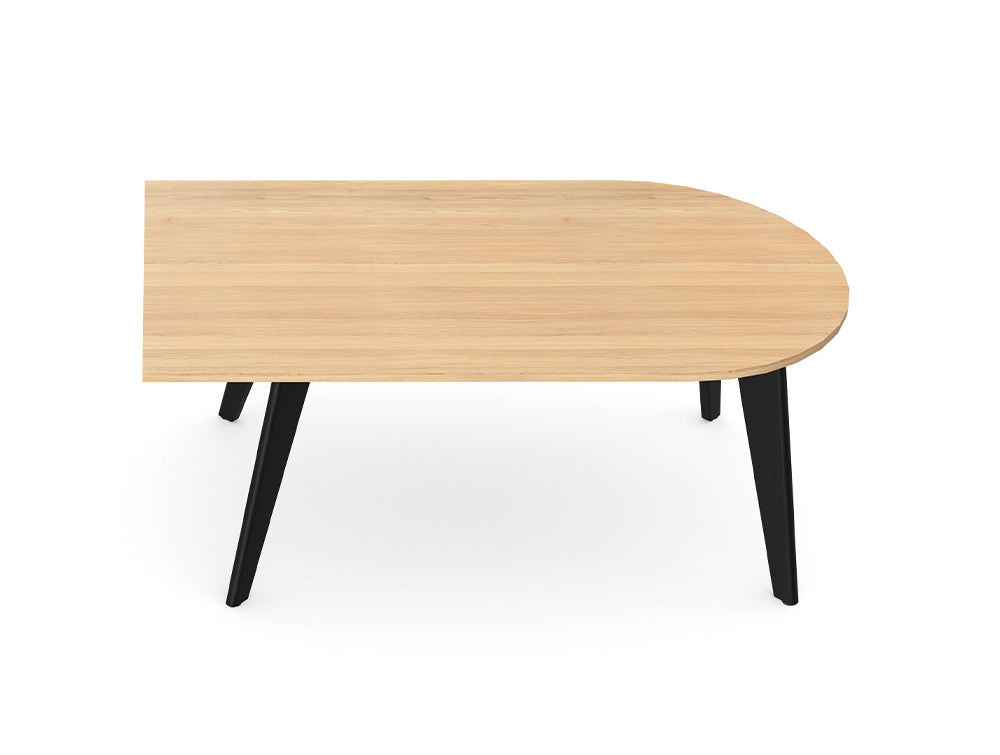 Ws.D Alega Media Table with D-End Top