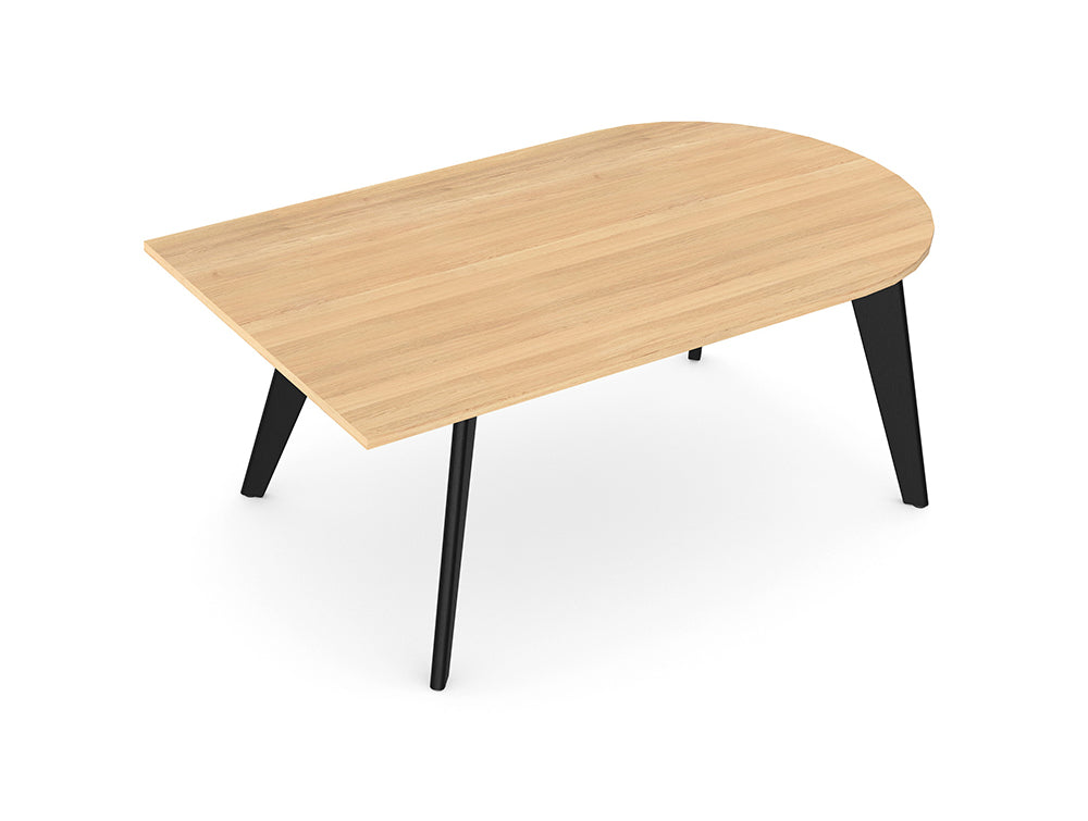Ws.D Alega Media Table with D-End Top