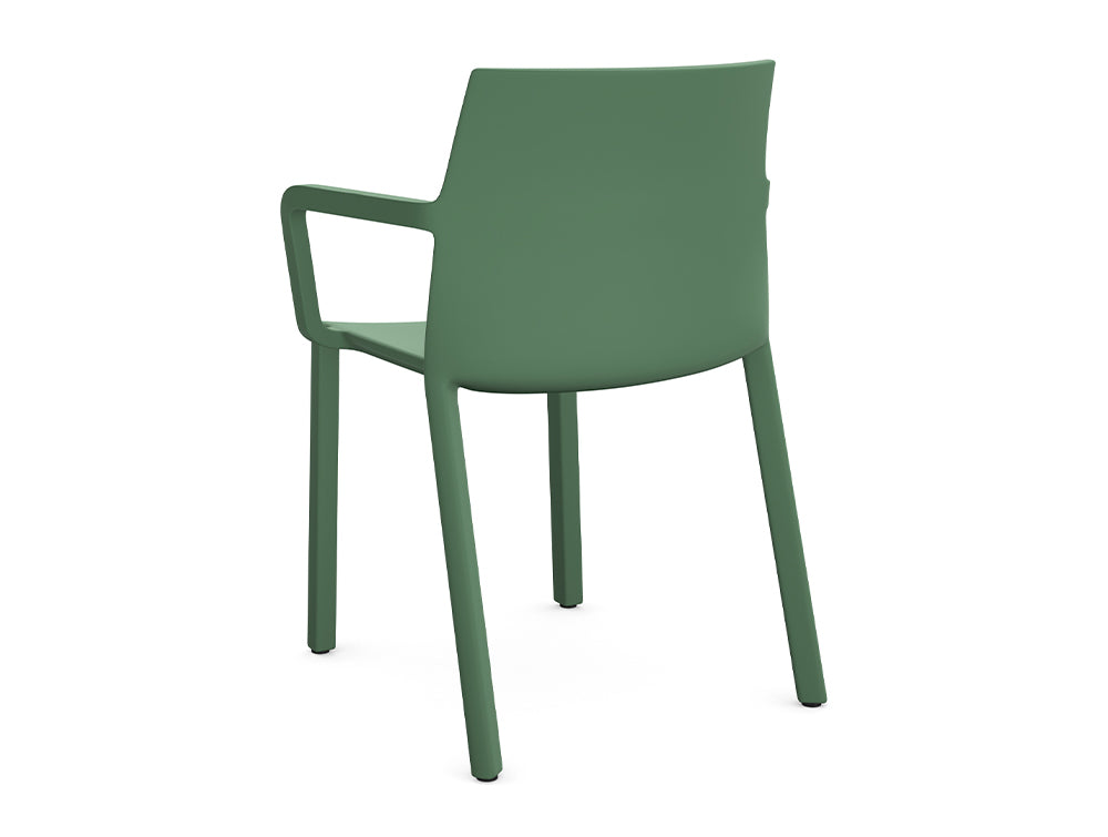 Ws.D Everett Stackable Canteen Chair with Arms