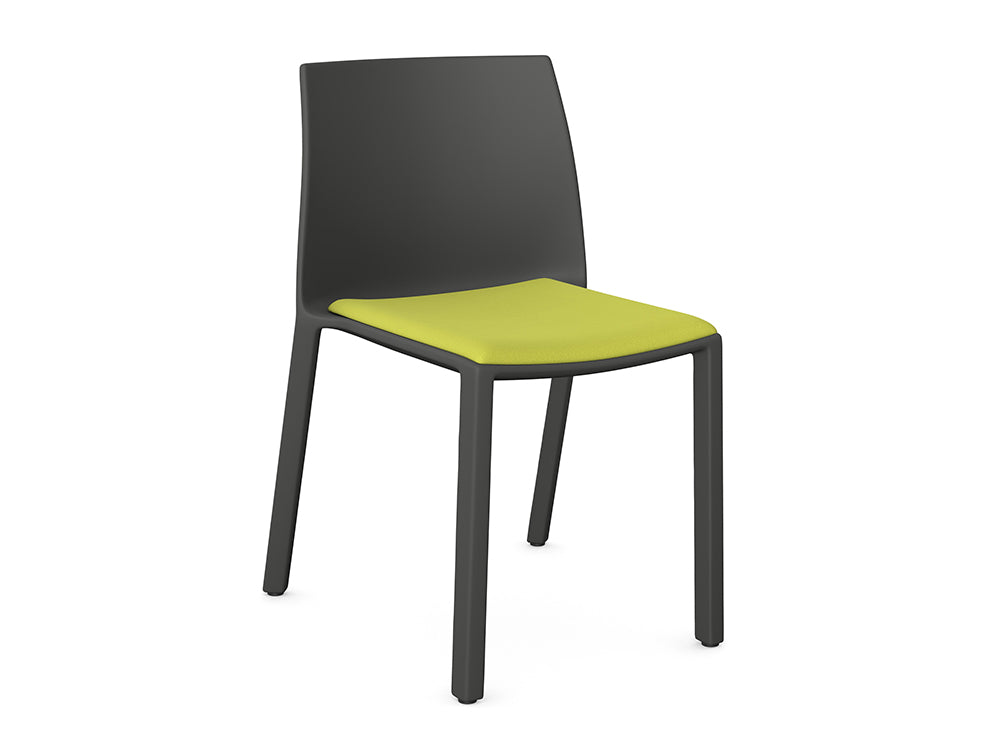 Ws.D Everett Stackable Canteen Chair with Seat Pad