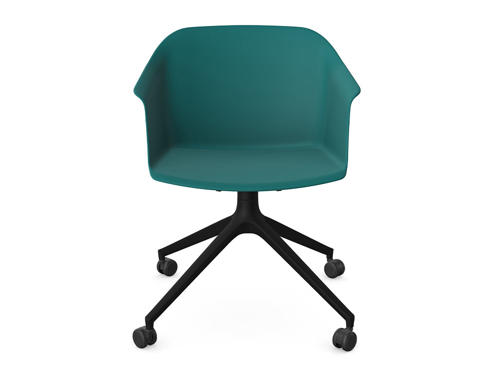 Ws.D Jupiter Chair with Pyramid Castor Base