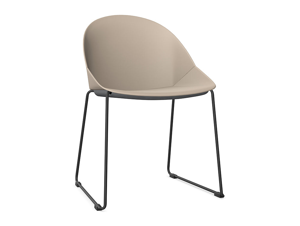 Ws.D Malin Breakout Chair with Sled Base