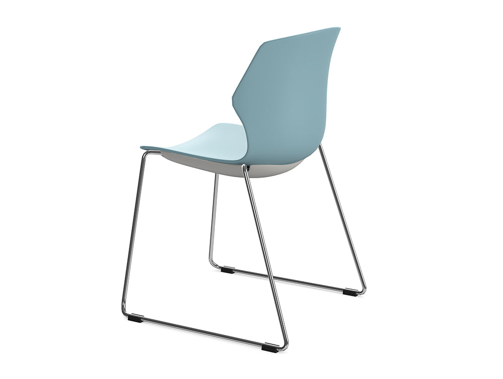 Ws.D Stark Chair with Sled Base
