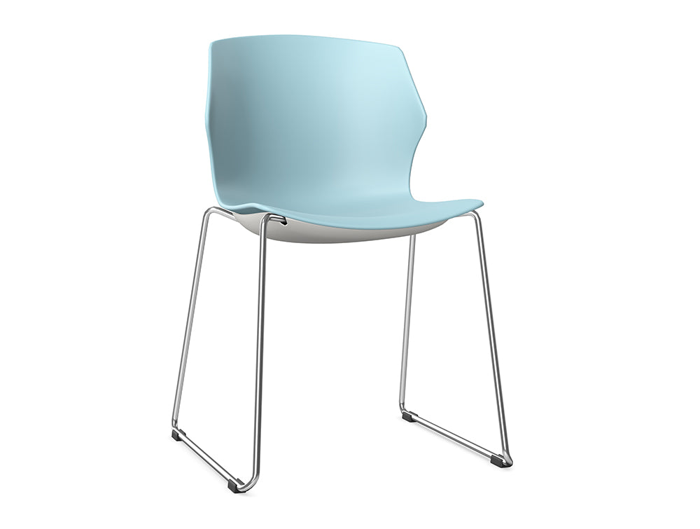 Ws.D Stark Chair with Sled Base
