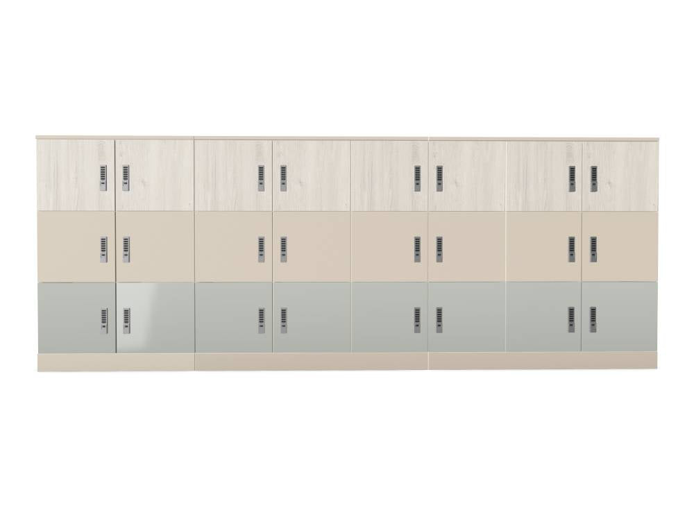 Ws.D Uno 24-Door Locker System with Digilock