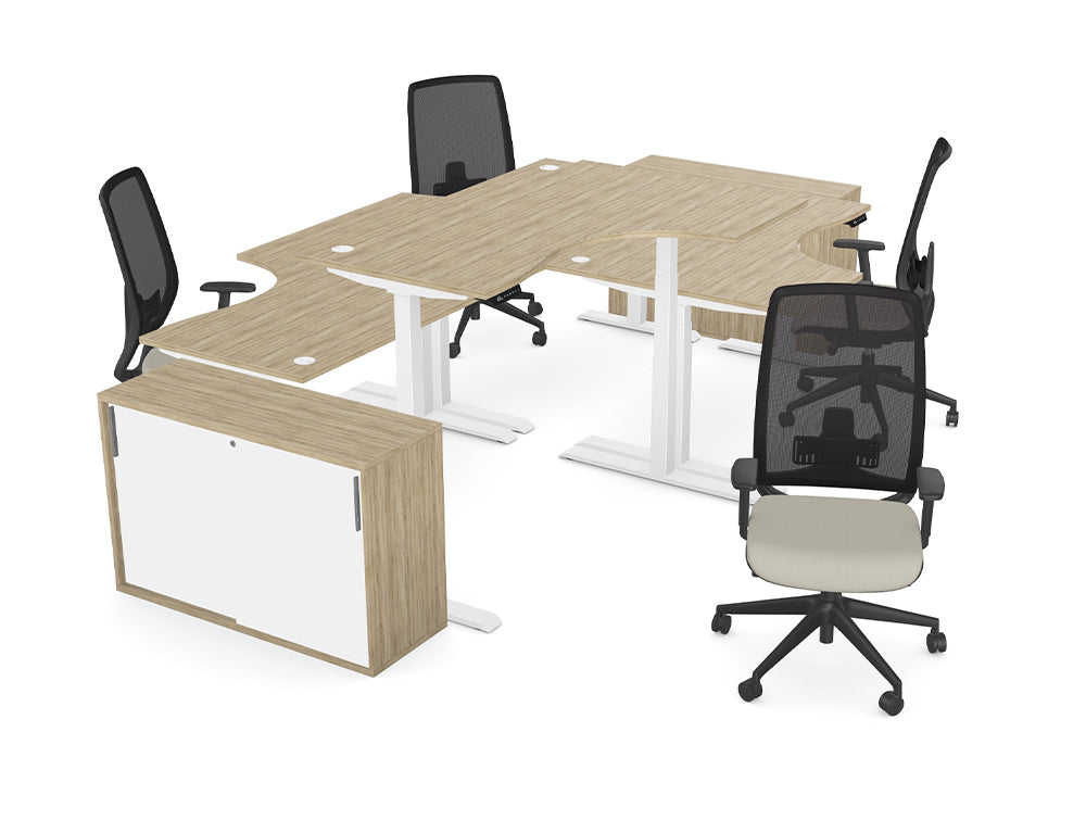 Ws.D 4-Person Office with Storage