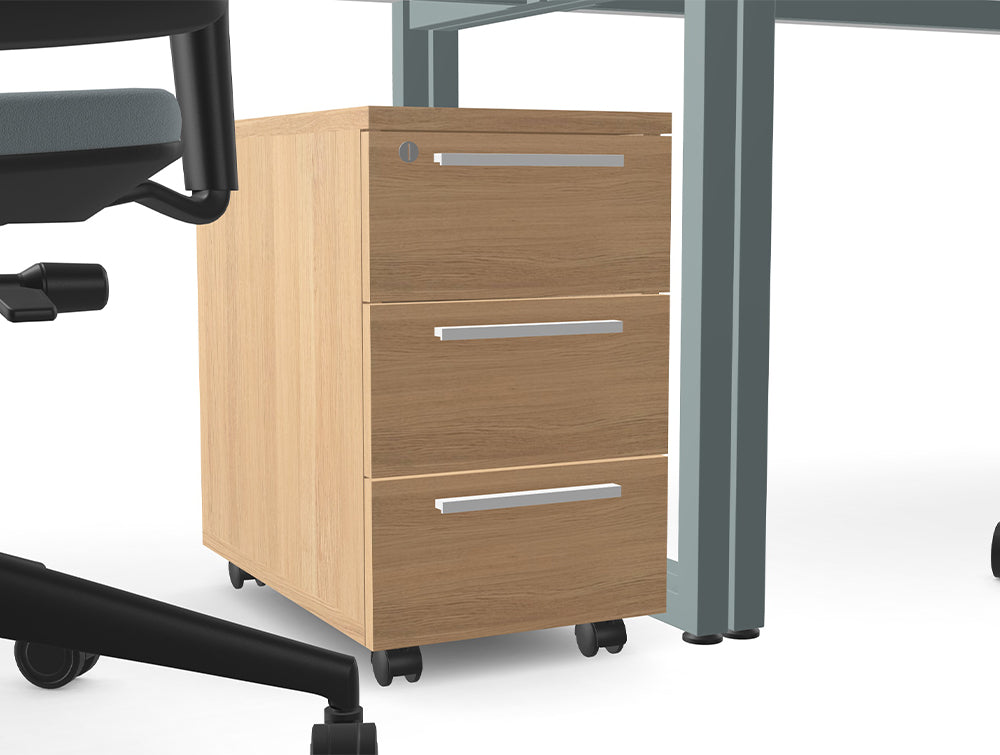 Ws.D 6-Person Office with Pedestals