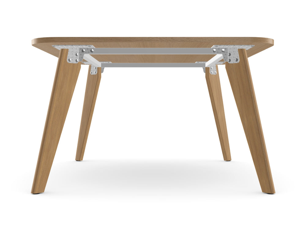 Ws.D Alega 1-Piece Table with Oak Legs