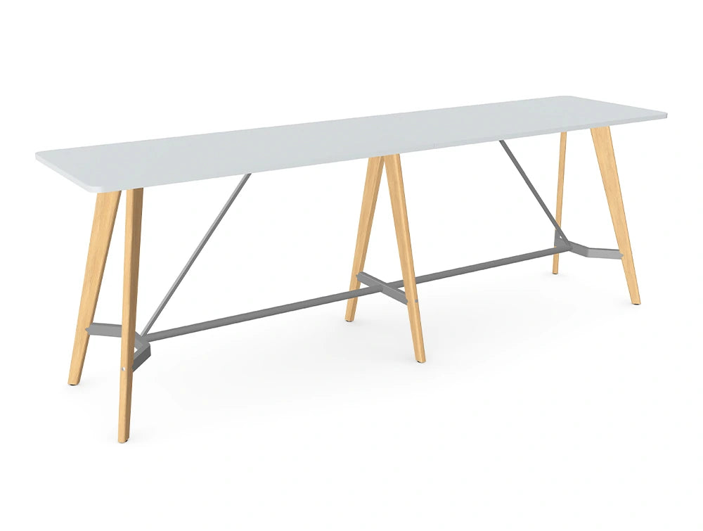 Ws.D Alega 2-Piece Poseur Table with Oak Legs