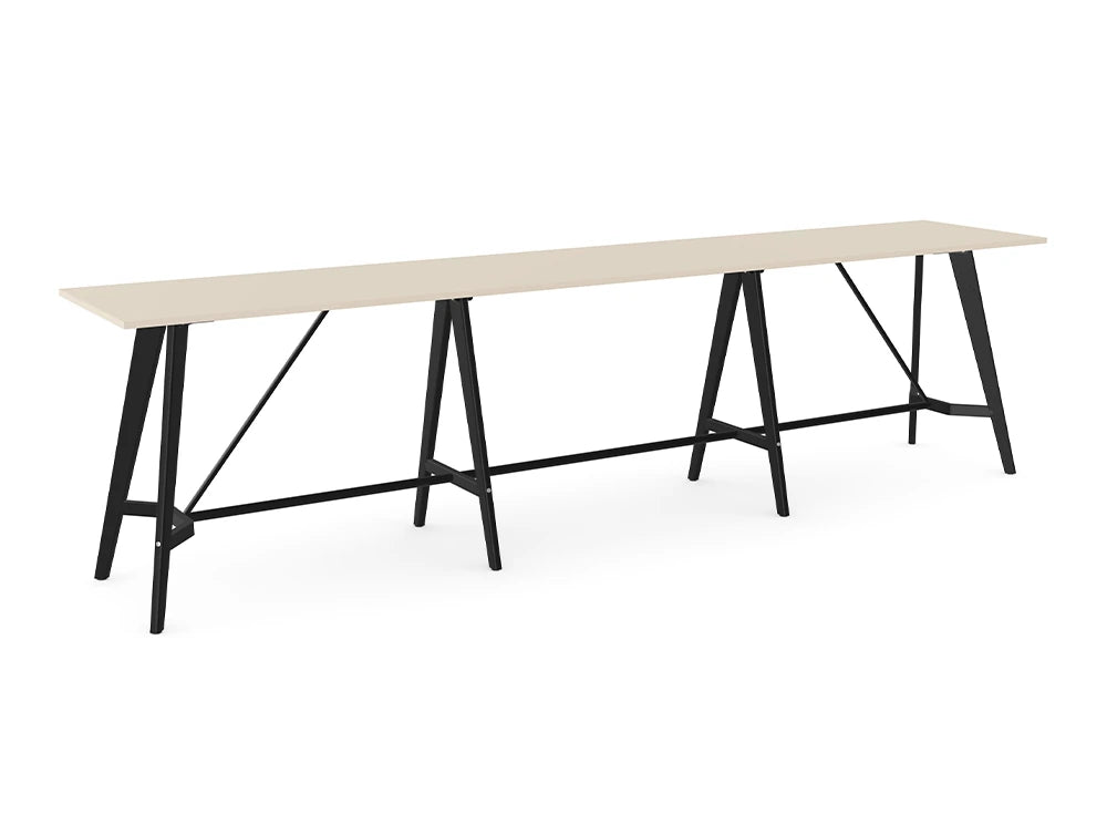 Ws.D Alega 3-Piece Poseur Table with Oak Legs