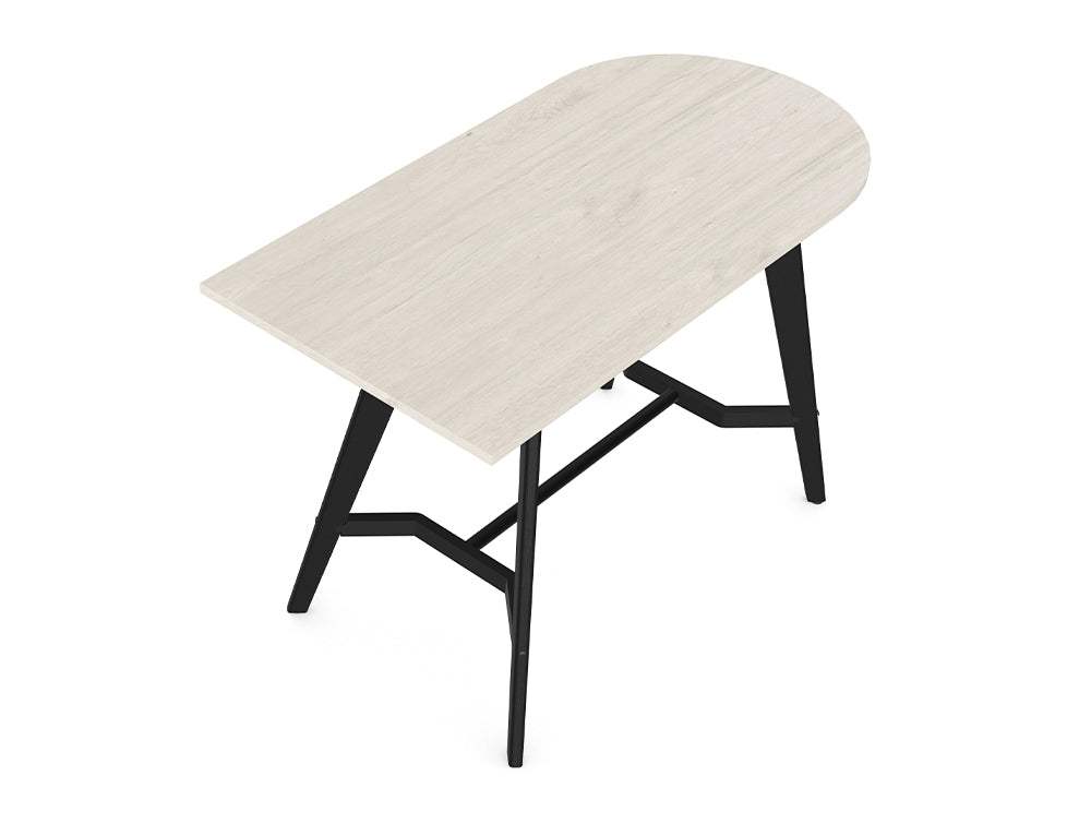 Ws.D Alega Poseur Media Table with D-End Top