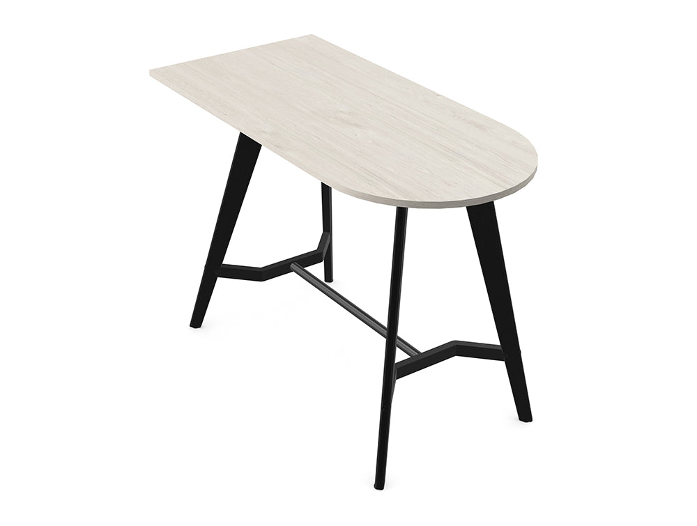Ws.D Alega Poseur Media Table with D-End Top