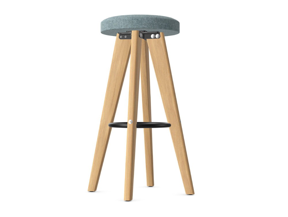 Ws.D Alega Stool with Oak Legs