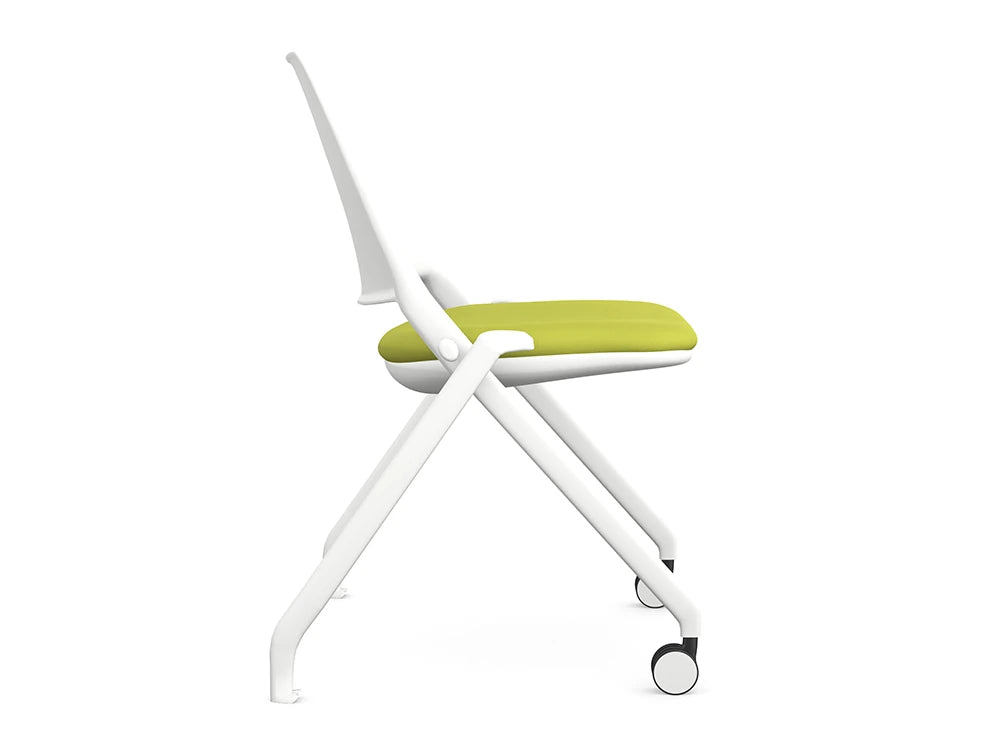 Ws.D Flex Folding Upholstered Chair with 2 Castors