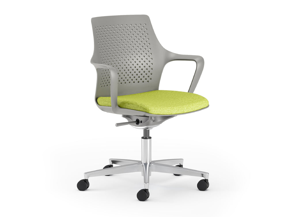 Ws.D Gesture Meeting Room Chair with DNA Mechanism and Five Star Base on Castors