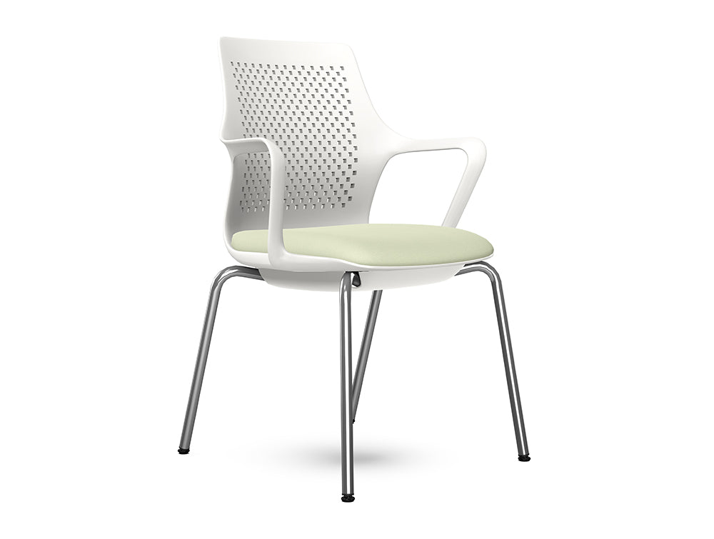 Ws.D Gesture Meeting Room Chair with Four Legged Base