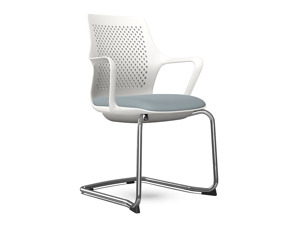 Ws.D Gesture Meeting Room Chair with Sled Base