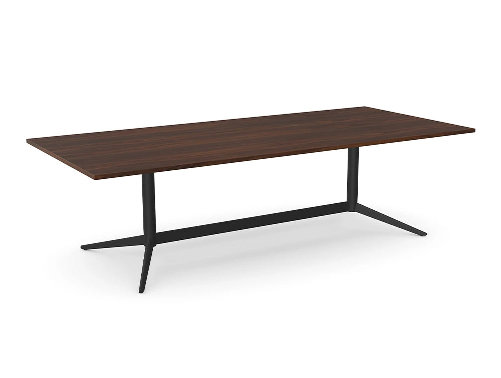 Ws.D Harmon Double Base Table with Rectangle Top