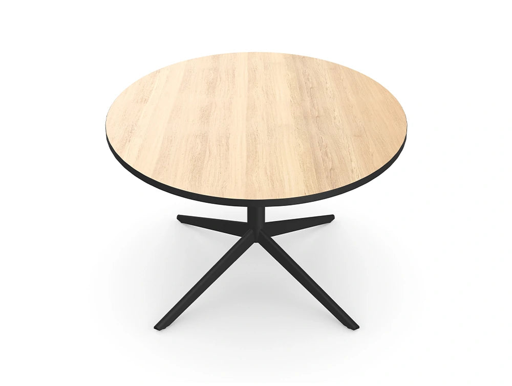Ws.D Harmon Ellipse Table with 4-Star Base