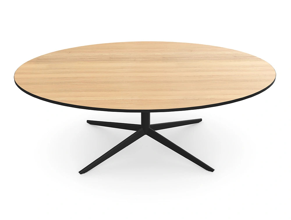 Ws.D Harmon Ellipse Table with 4-Star Base