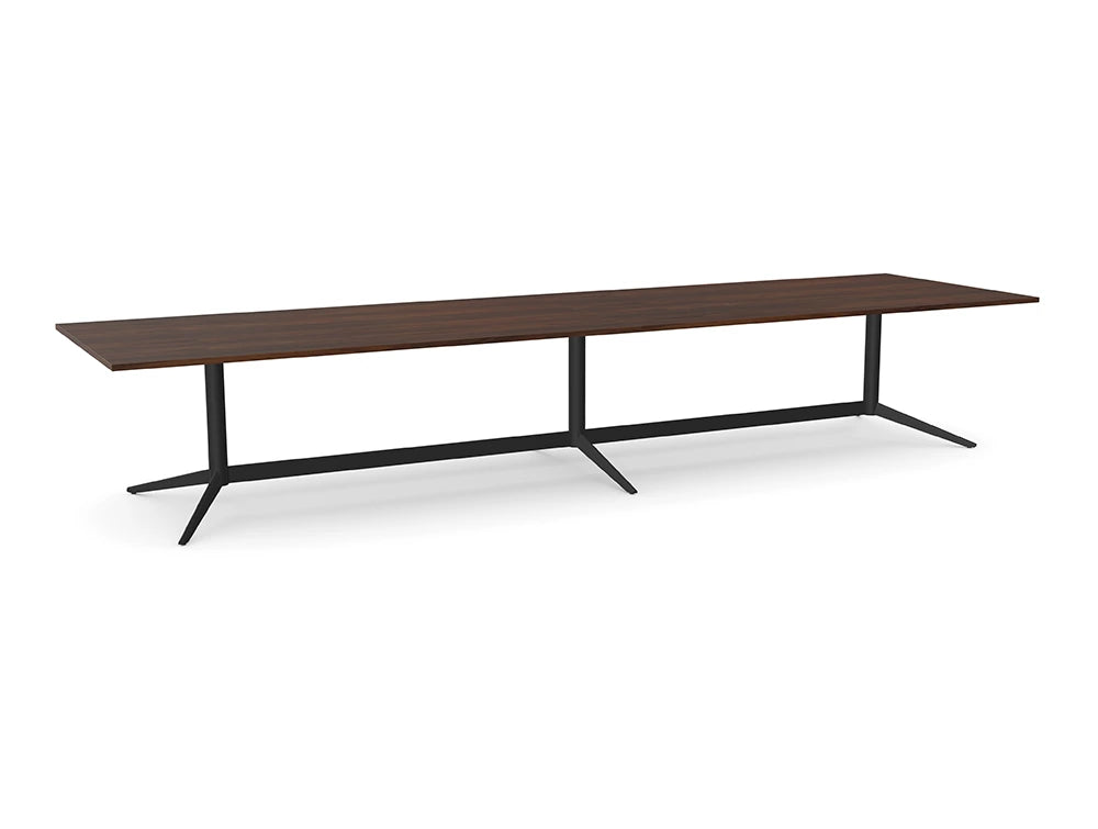 Ws.D Harmon Triple Base Table with Rectangle Top