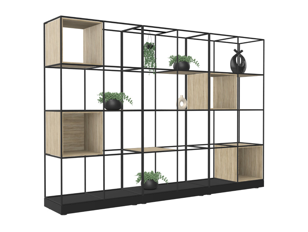 Ws.D Ionic Cube 3x Double Grid Zoning System on MFC Base