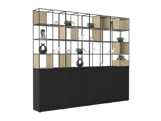 Ws.D Ionic Cube 4x Double Grid Zoning System on Tall Storage