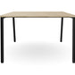 Ws.D Key 1-Piece Meeting Table with A Legs