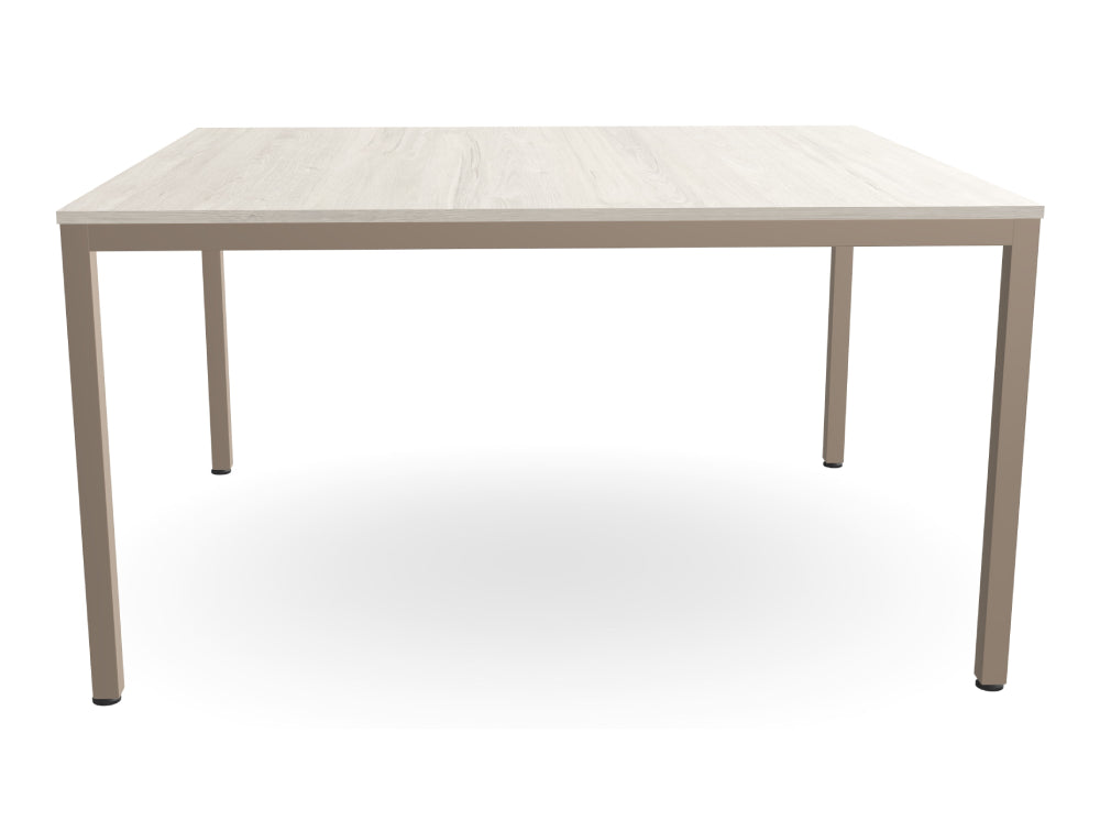 Ws.D Key 1-Piece Meeting Table with Straight Legs