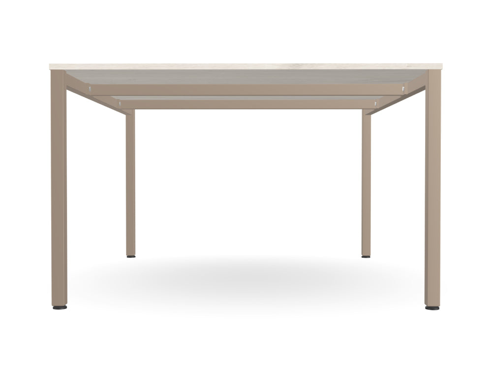 Ws.D Key 1-Piece Meeting Table with Straight Legs