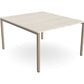 Ws.D Key 1-Piece Meeting Table with Straight Legs