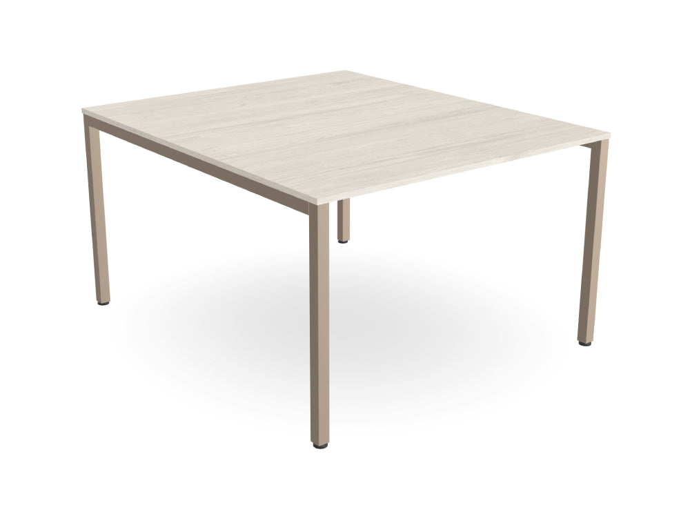 Ws.D Key 1-Piece Meeting Table with Straight Legs