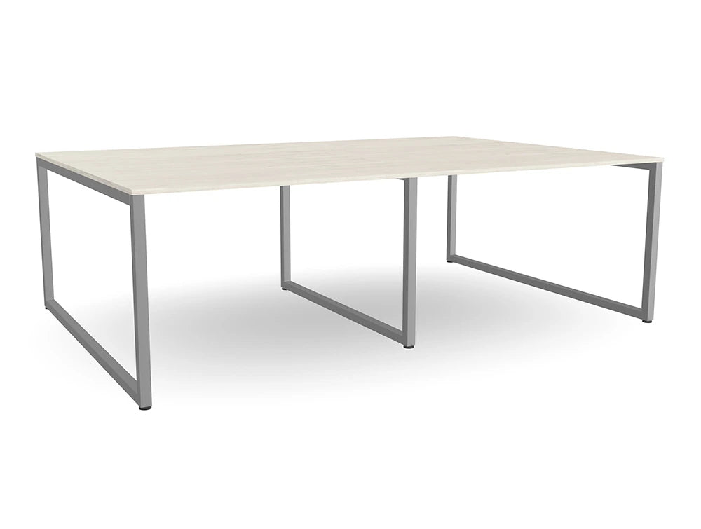 Ws.D Key 2-Piece Meeting Table with Closed Legs