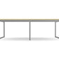 Ws.D Key 2-Piece Meeting Table with Closed Legs