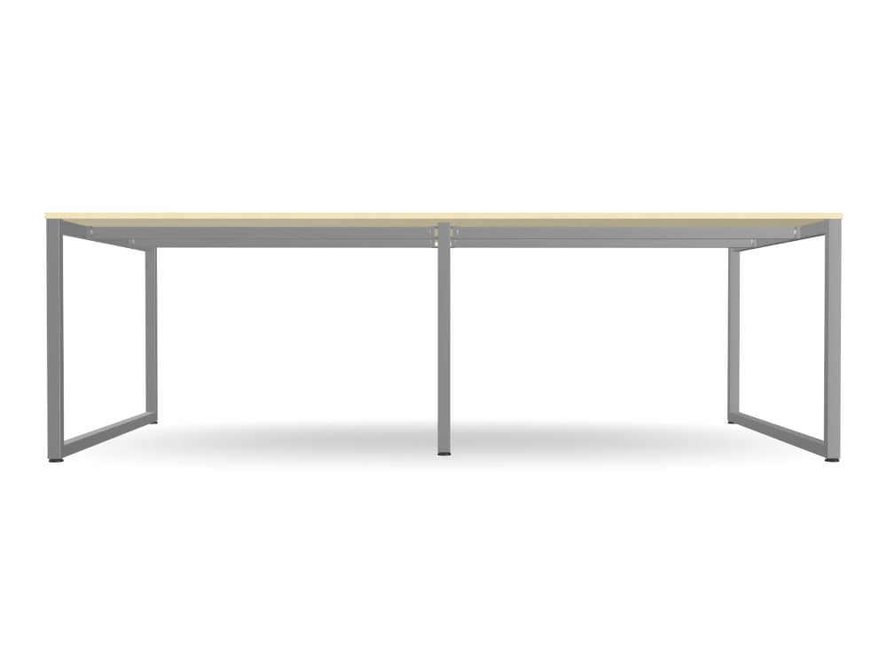 Ws.D Key 2-Piece Meeting Table with Closed Legs