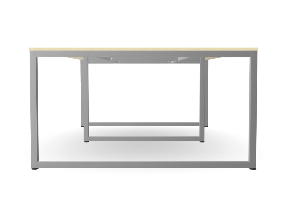 Ws.D Key 2-Piece Meeting Table with Closed Legs