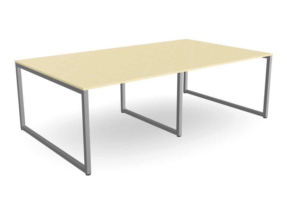 Ws.D Key 2-Piece Meeting Table with Closed Legs