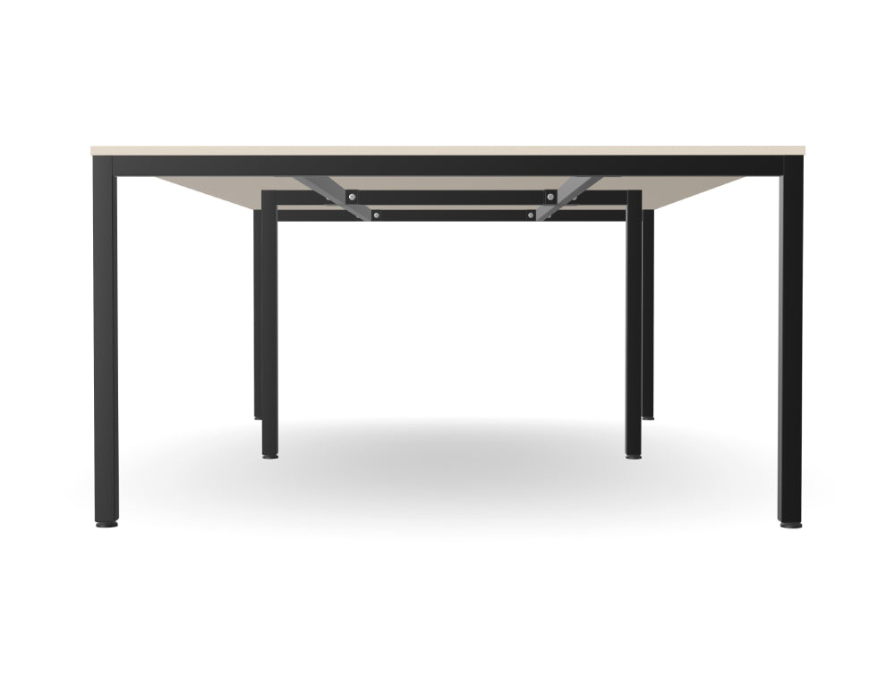 Ws.D Key 2-Piece Meeting Table with Straight Legs