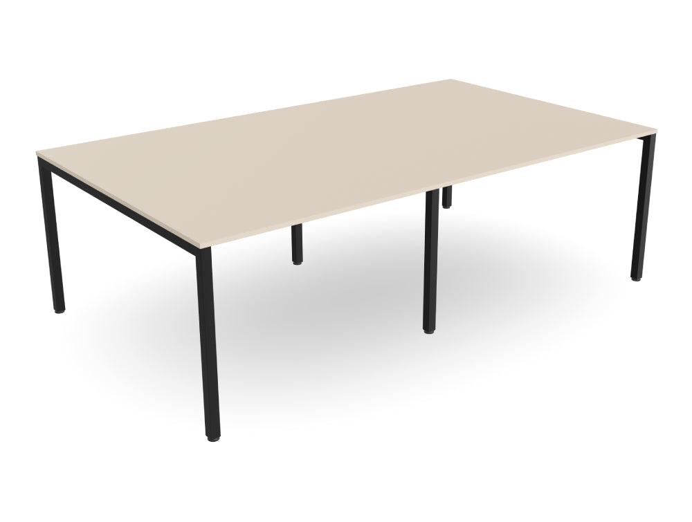 Ws.D Key 2-Piece Meeting Table with Straight Legs