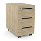 Ws.D Key 3-Drawer Slimline Pedestal