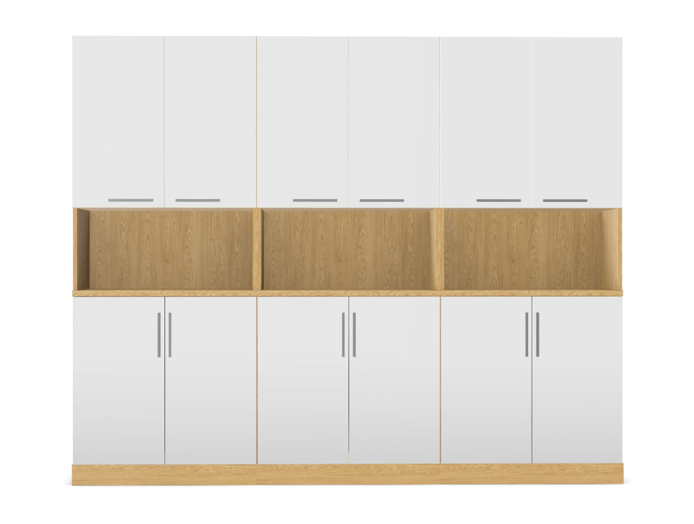 Ws.D Key Storage Modular 3-Level Half-Closed Storage with High Cabinet