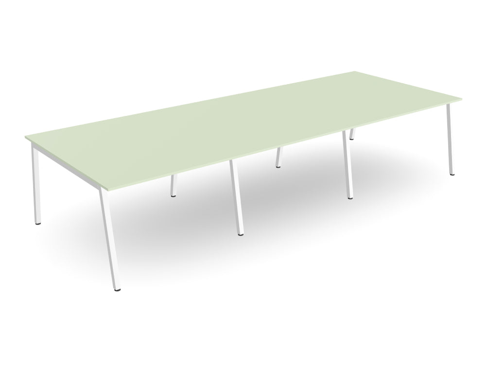 Ws.D Key 3-Piece Meeting Table with A Legs