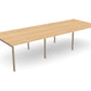 Ws.D Key 3-Piece Meeting Table with Straight Legs