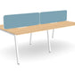 Ws.D Key 4-Person Back-To-Back Bench Desk with A Legs