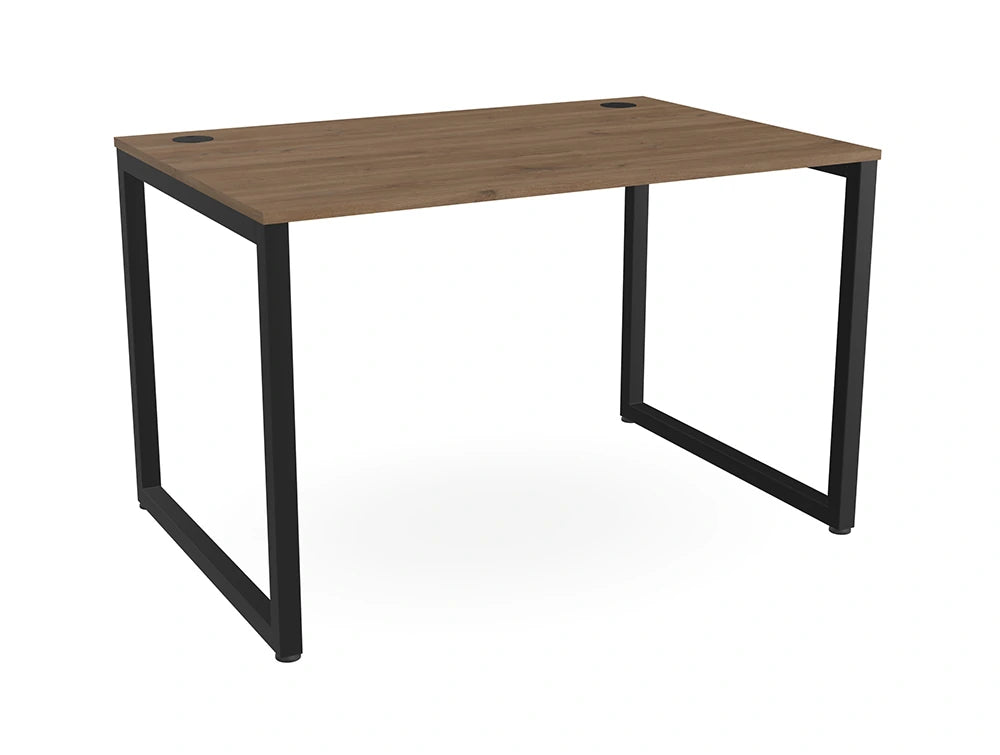 Ws.D Key Single Bench Desk with Closed Legs