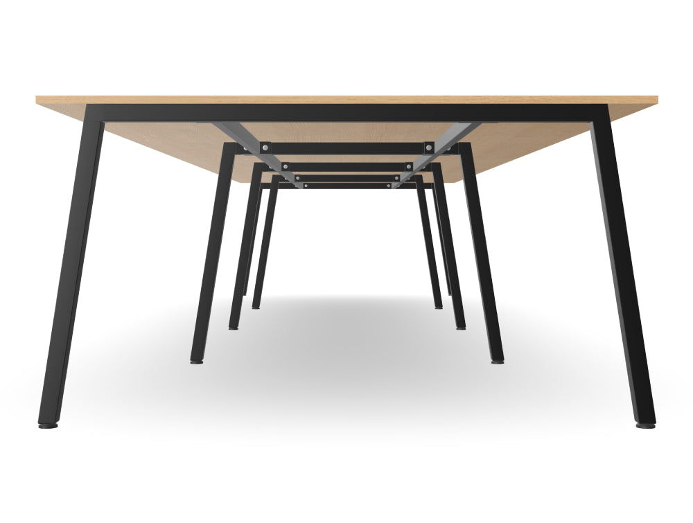 Ws.D Key 4-Piece Meeting Table with A Legs