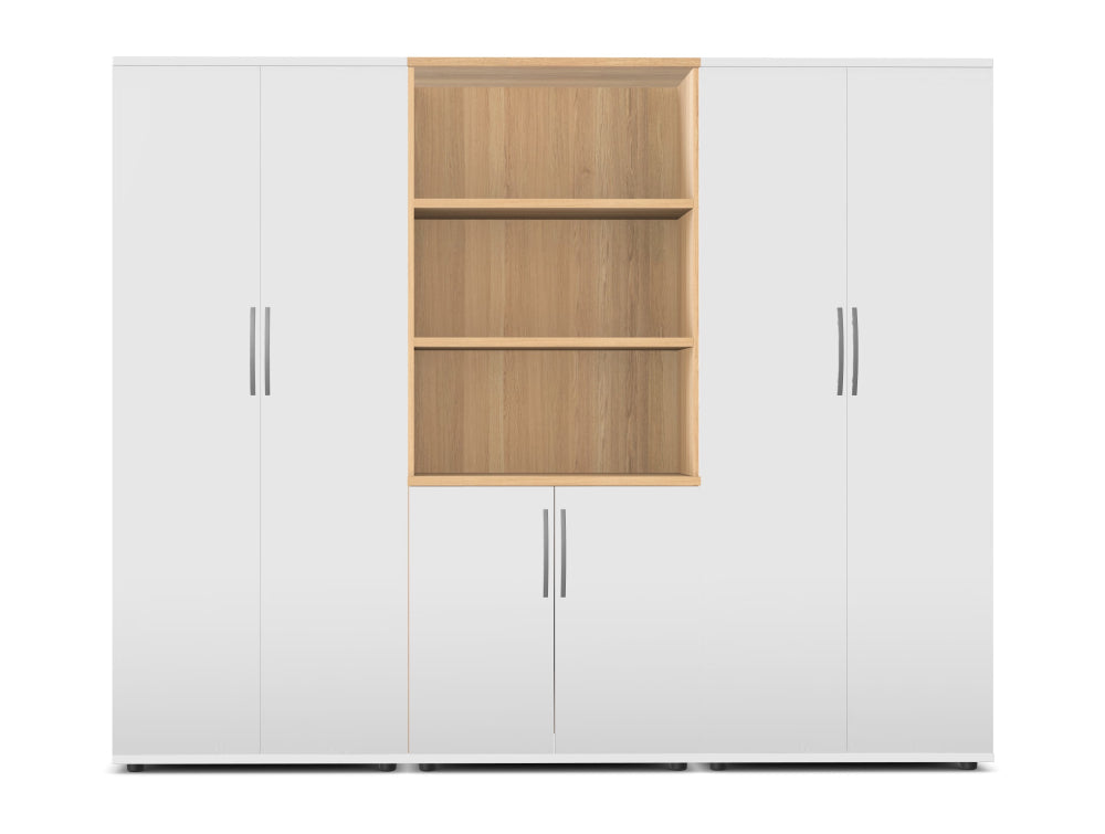 Ws.D Key Storage Modular 5-Level Cupboard with Half-Closed Storage