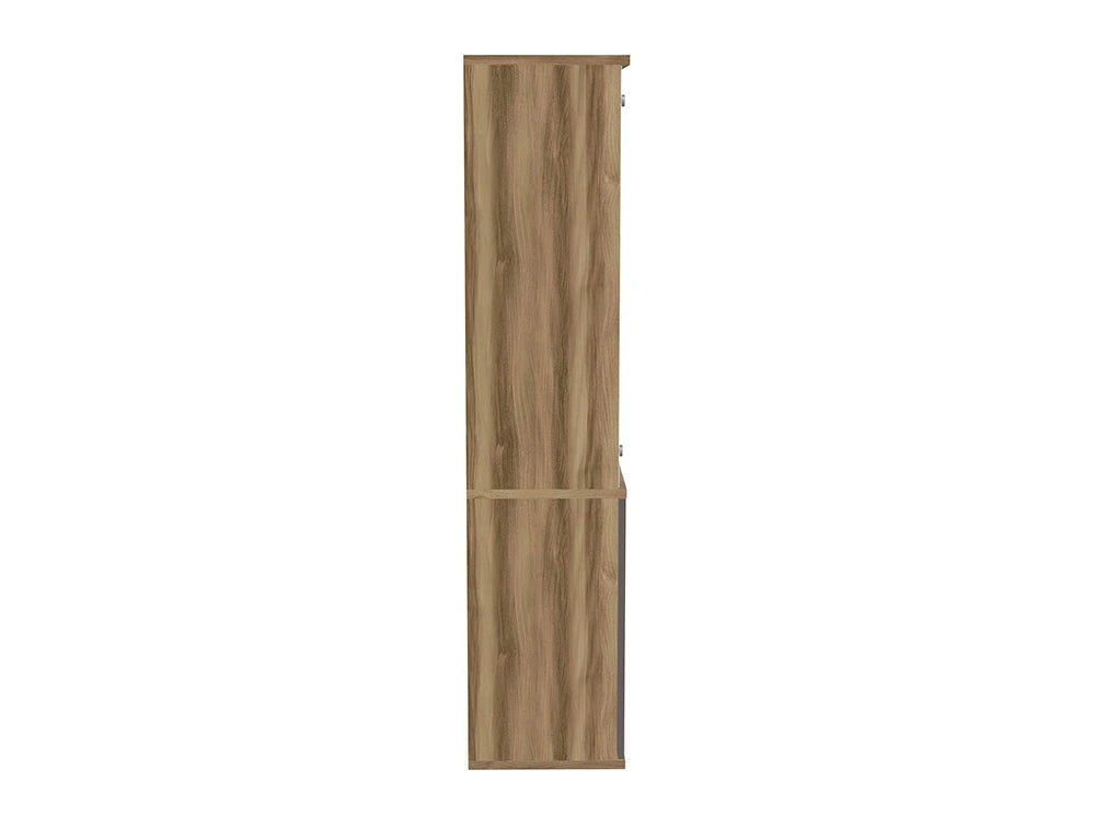 Ws.D Key 5-Level Half-Closed Storage with Frameless Glass