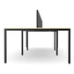 Ws.D Key 6-Person Back-To-Back Bench Desk with Straight Legs